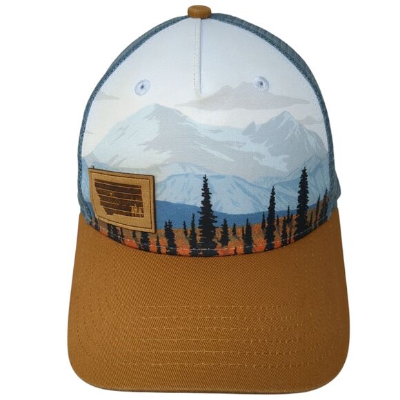 Locale Snapback Trucker Hat Multicolor One Size Adjustable Mesh Back 6 Panel - Picture 1 of 8